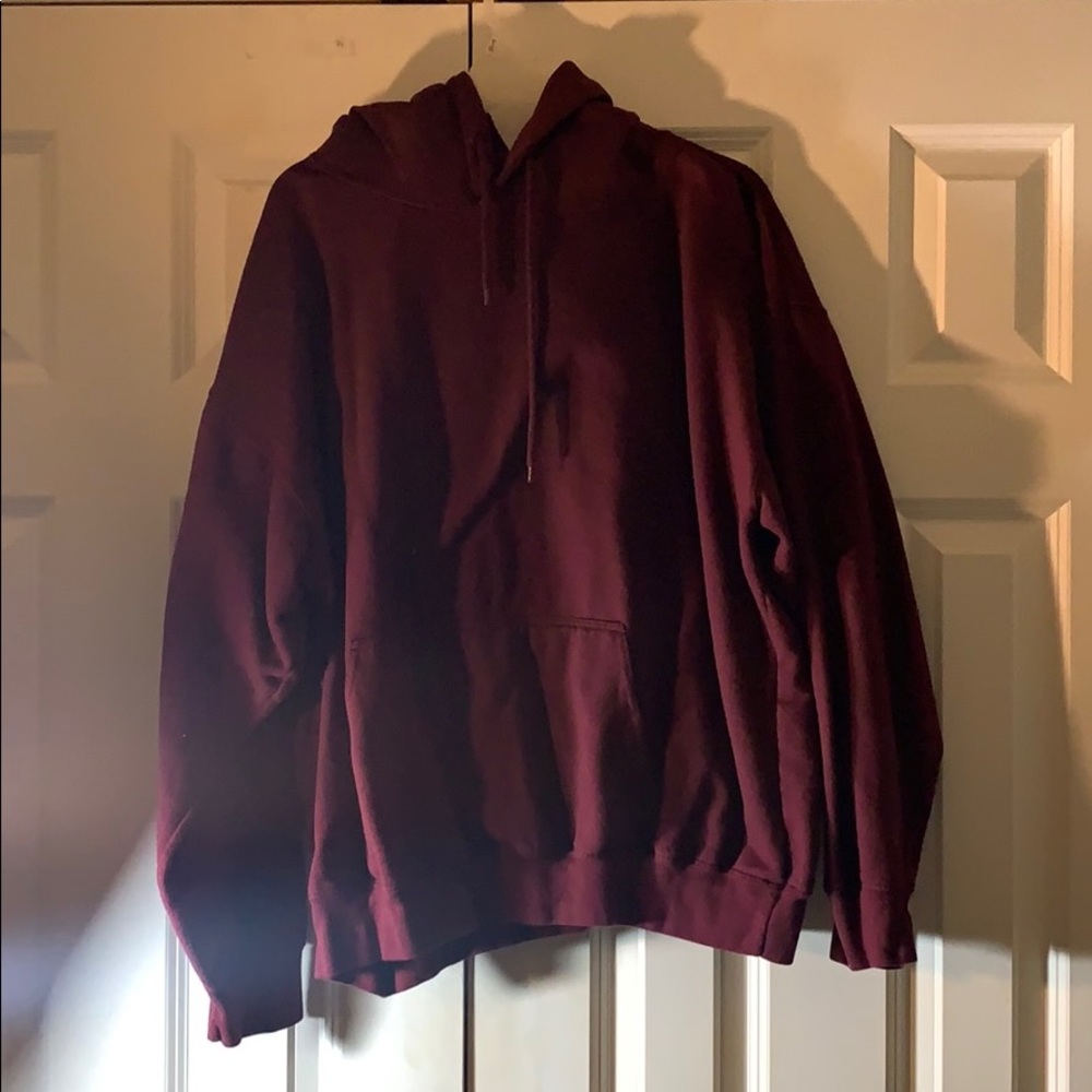 Maroon Hoodie from Fashion Nova